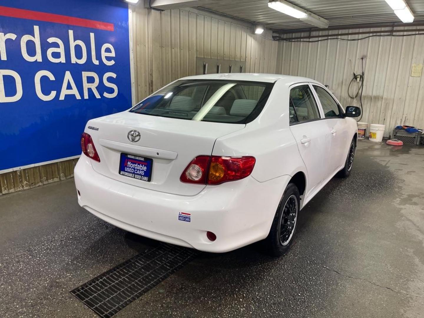 2010 WHITE TOYOTA COROLLA BASE (1NXBU4EE3AZ) with an 1.8L engine, Automatic transmission, located at 2525 S. Cushman, Fairbanks, AK, 99701, (907) 452-5707, 64.824036, -147.712311 - Photo#2