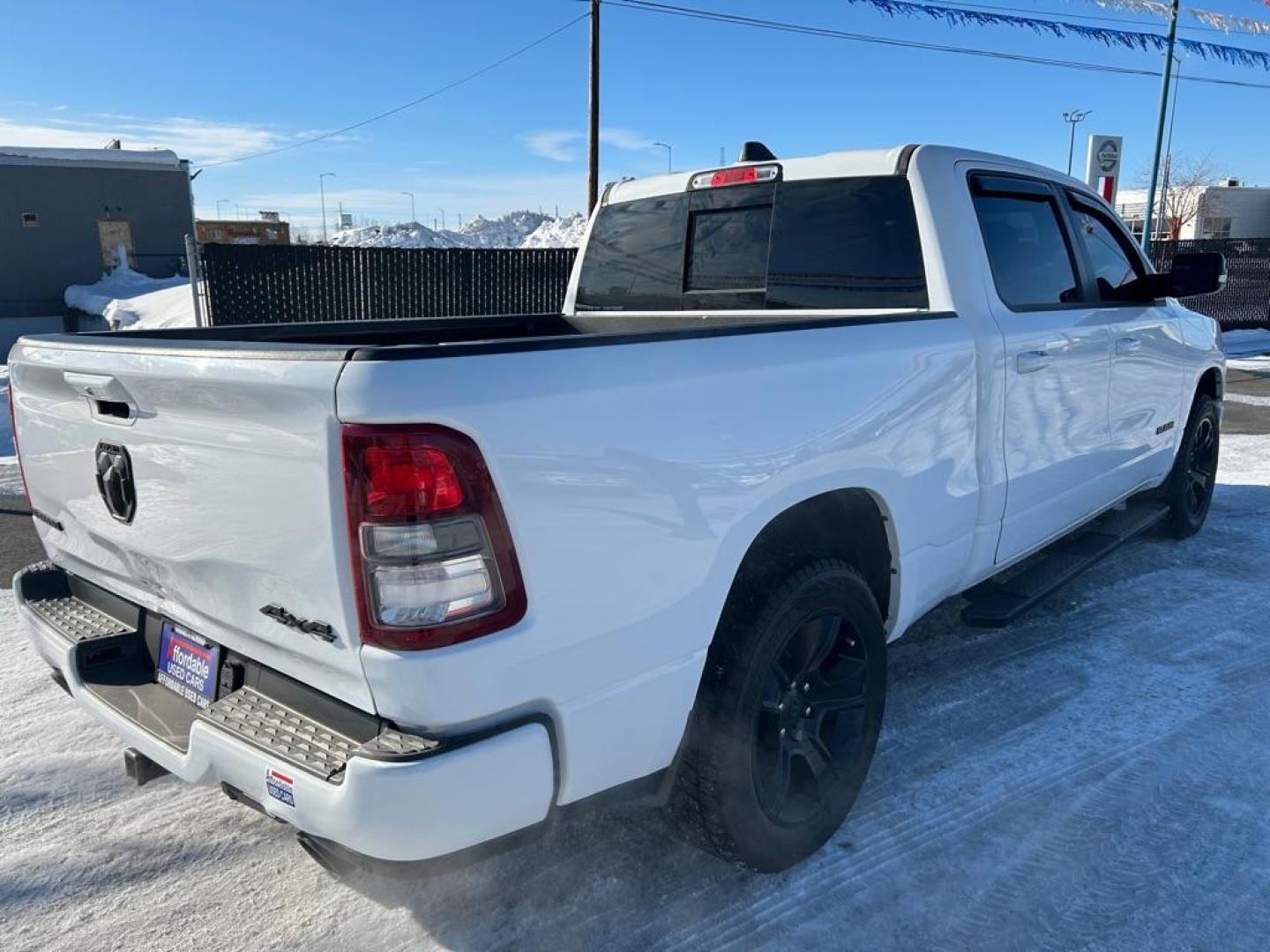 2022 WHITE RAM 1500 BIG HORN/LONE STAR (1C6SRFMT5NN) with an 5.7L engine, Automatic transmission, located at 2525 S. Cushman, Fairbanks, AK, 99701, (907) 452-5707, 64.824036, -147.712311 - Photo#2