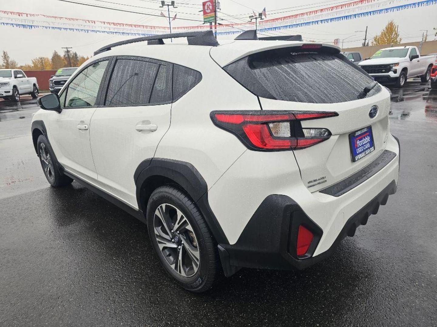 2024 WHITE SUBARU CROSSTREK PREMIUM (JF2GUADC6R8) with an 2.0L engine, Continuously Variable transmission, located at 2525 S. Cushman, Fairbanks, AK, 99701, (907) 452-5707, 64.824036, -147.712311 - Photo#1