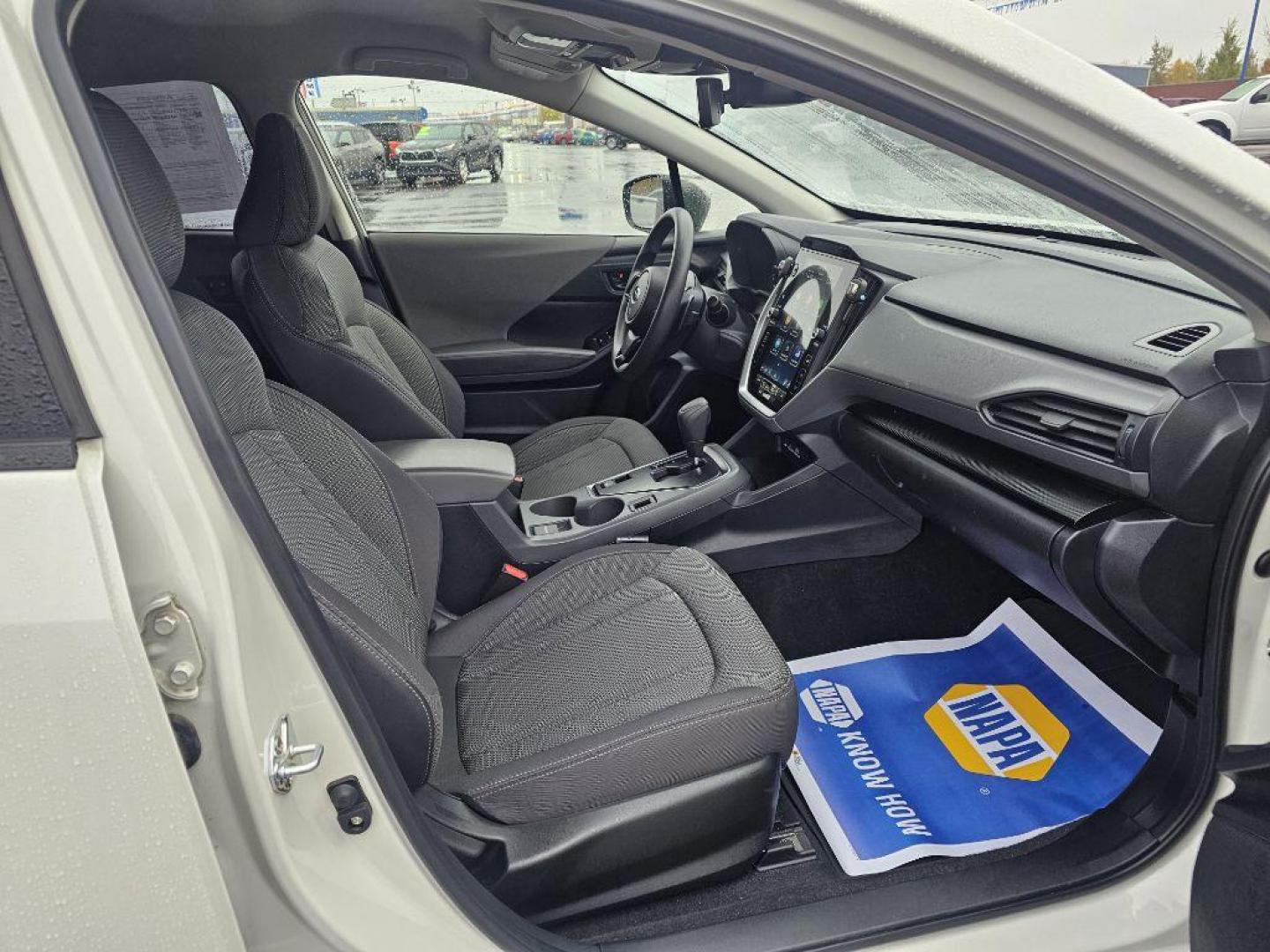 2024 WHITE SUBARU CROSSTREK PREMIUM (JF2GUADC6R8) with an 2.0L engine, Continuously Variable transmission, located at 2525 S. Cushman, Fairbanks, AK, 99701, (907) 452-5707, 64.824036, -147.712311 - Photo#2