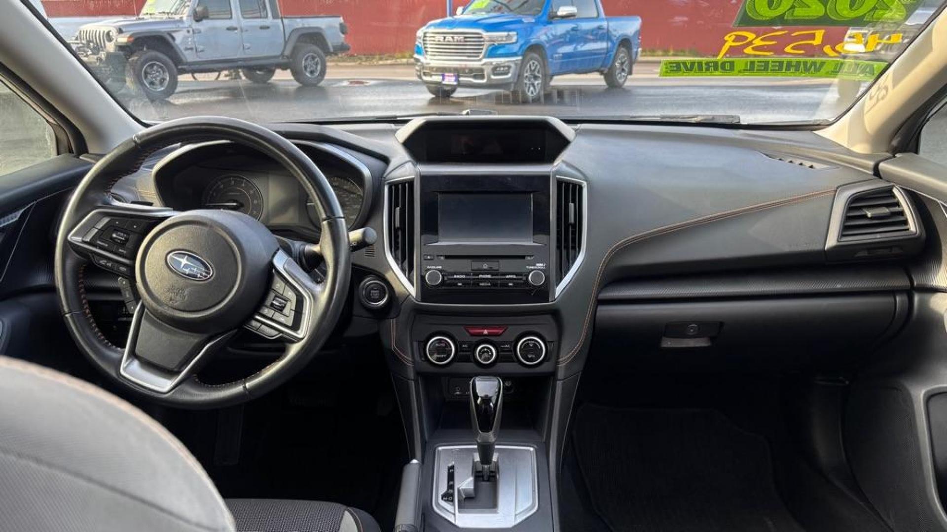 2020 WHITE SUBARU CROSSTREK PREMIUM (JF2GTAECXL8) with an 2.0L engine, Continuously Variable transmission, located at 2525 S. Cushman, Fairbanks, AK, 99701, (907) 452-5707, 64.824036, -147.712311 - Photo#4