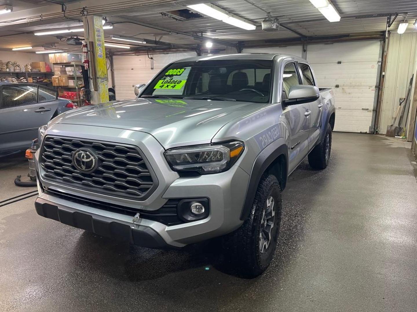 2023 SILVER TOYOTA TACOMA DOUBLE CAB (3TMCZ5AN1PM) with an 3.5L engine, Automatic transmission, located at 2525 S. Cushman, Fairbanks, AK, 99701, (907) 452-5707, 64.824036, -147.712311 - Photo#1
