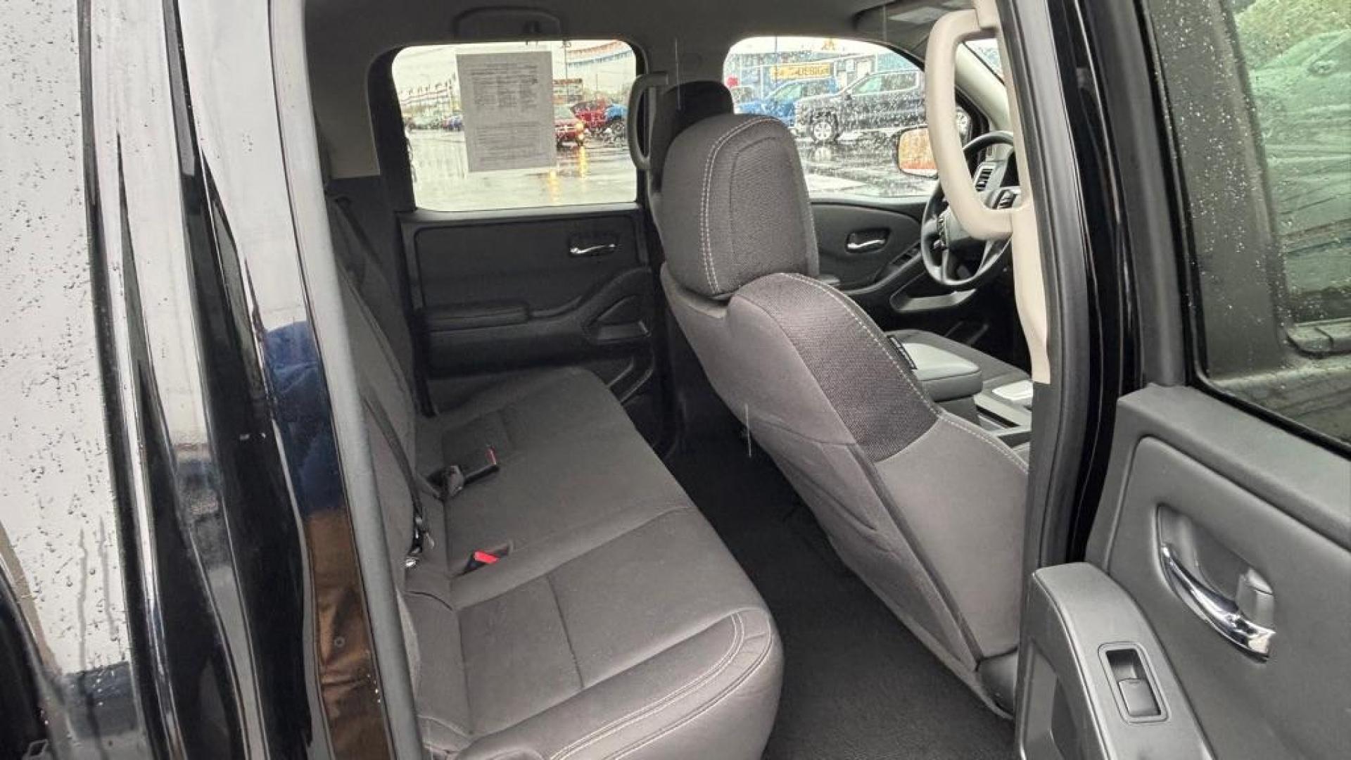 2023 BLACK NISSAN FRONTIER S (1N6ED1EK9PN) with an 3.8L engine, Automatic transmission, located at 2525 S. Cushman, Fairbanks, AK, 99701, (907) 452-5707, 64.824036, -147.712311 - Photo#2