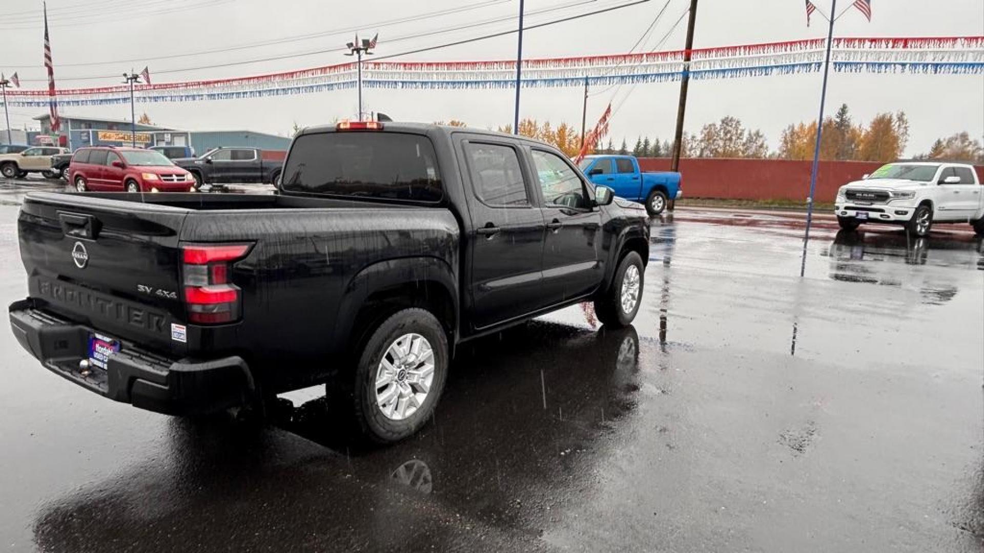 2023 BLACK NISSAN FRONTIER S (1N6ED1EK9PN) with an 3.8L engine, Automatic transmission, located at 2525 S. Cushman, Fairbanks, AK, 99701, (907) 452-5707, 64.824036, -147.712311 - Photo#3