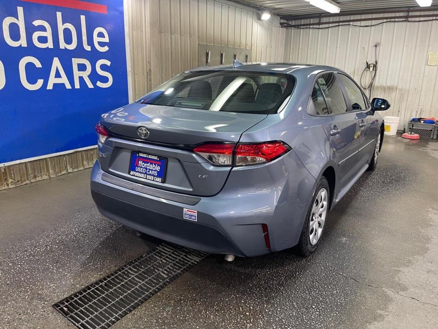 2023 BLUE TOYOTA COROLLA LE LE (5YFB4MDE0PP) with an 2.0L engine, Continuously Variable transmission, located at 2525 S. Cushman, Fairbanks, AK, 99701, (907) 452-5707, 64.824036, -147.712311 - Photo#2