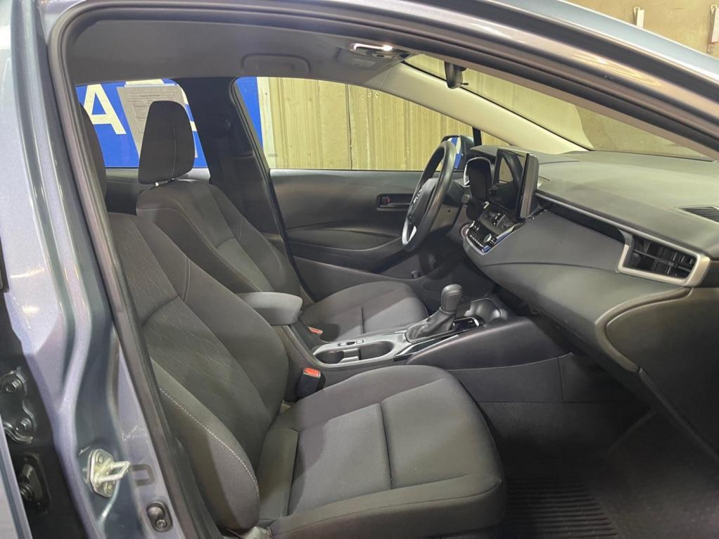 2023 BLUE TOYOTA COROLLA LE LE (5YFB4MDE0PP) with an 2.0L engine, Continuously Variable transmission, located at 2525 S. Cushman, Fairbanks, AK, 99701, (907) 452-5707, 64.824036, -147.712311 - Photo#3