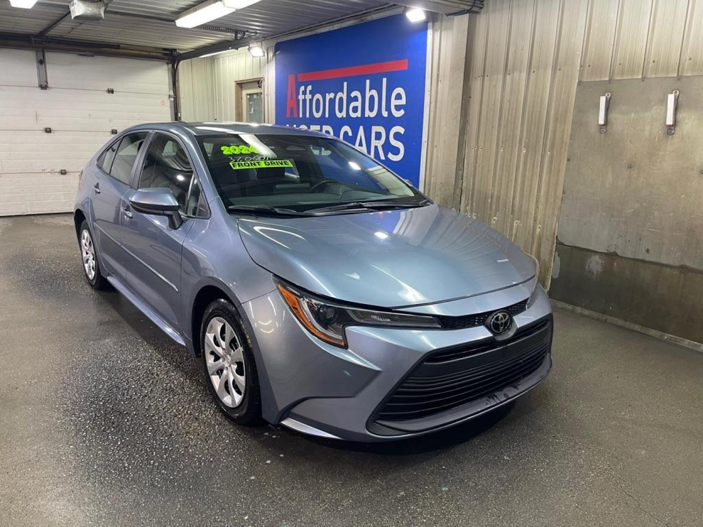 2023 BLUE TOYOTA COROLLA LE LE (5YFB4MDE0PP) with an 2.0L engine, Continuously Variable transmission, located at 2525 S. Cushman, Fairbanks, AK, 99701, (907) 452-5707, 64.824036, -147.712311 - Photo#5