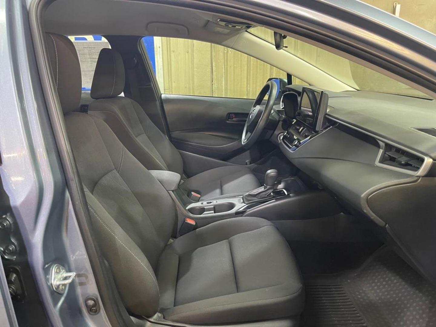 2023 BLUE TOYOTA COROLLA LE LE (5YFB4MDE0PP) with an 2.0L engine, Continuously Variable transmission, located at 2525 S. Cushman, Fairbanks, AK, 99701, (907) 452-5707, 64.824036, -147.712311 - Photo#8