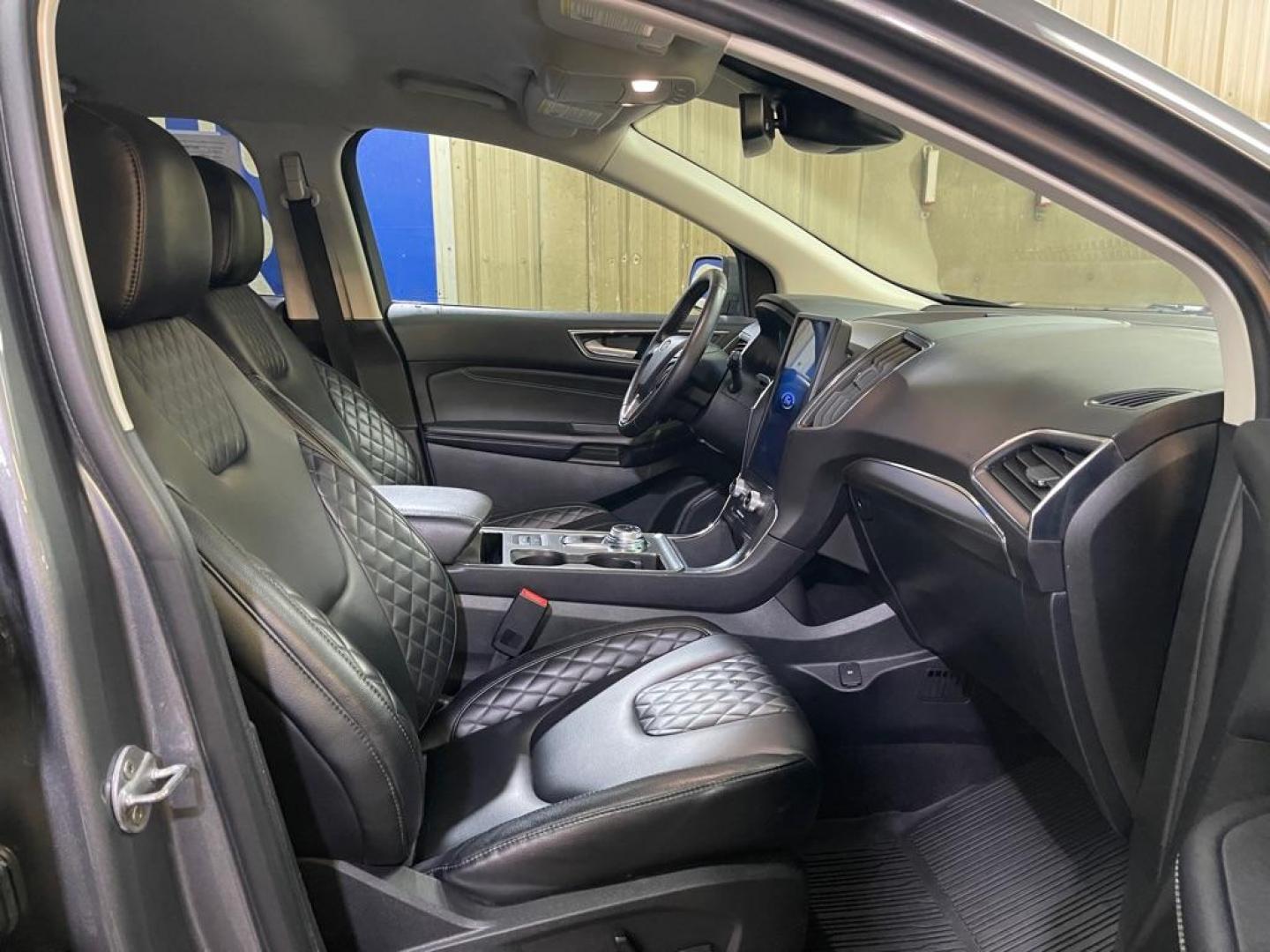 2023 GREY FORD EDGE TITANIUM (2FMPK4K9XPB) with an 2.0L engine, Automatic transmission, located at 2525 S. Cushman, Fairbanks, AK, 99701, (907) 452-5707, 64.824036, -147.712311- Photo#3