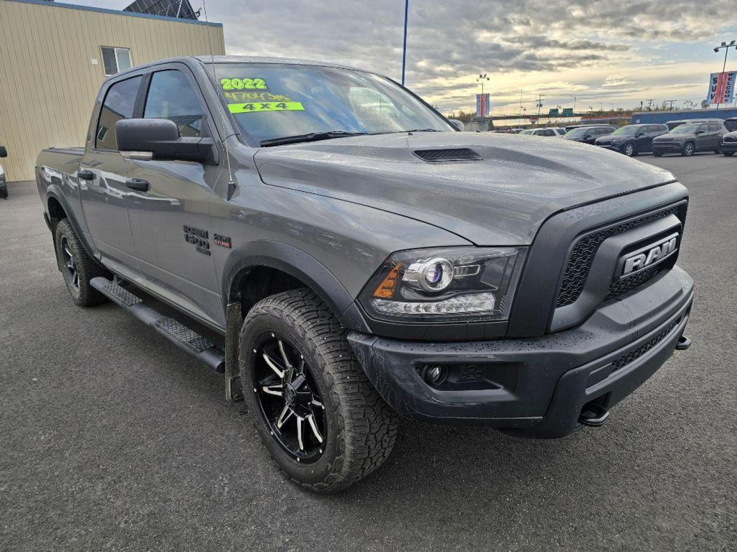 2022 GRAY RAM 1500 CLASSIC SLT (1C6RR7LT0NS) with an 5.7L engine, Automatic transmission, located at 2525 S. Cushman, Fairbanks, AK, 99701, (907) 452-5707, 64.824036, -147.712311 - Photo#0