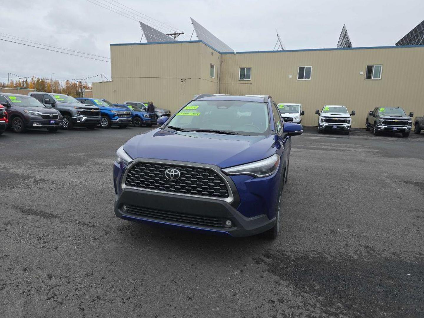 2023 BLUE TOYOTA COROLLA CROSS XLE (7MUEAABGXPV) with an 2.0L engine, Continuously Variable transmission, located at 2525 S. Cushman, Fairbanks, AK, 99701, (907) 452-5707, 64.824036, -147.712311 - Photo#1