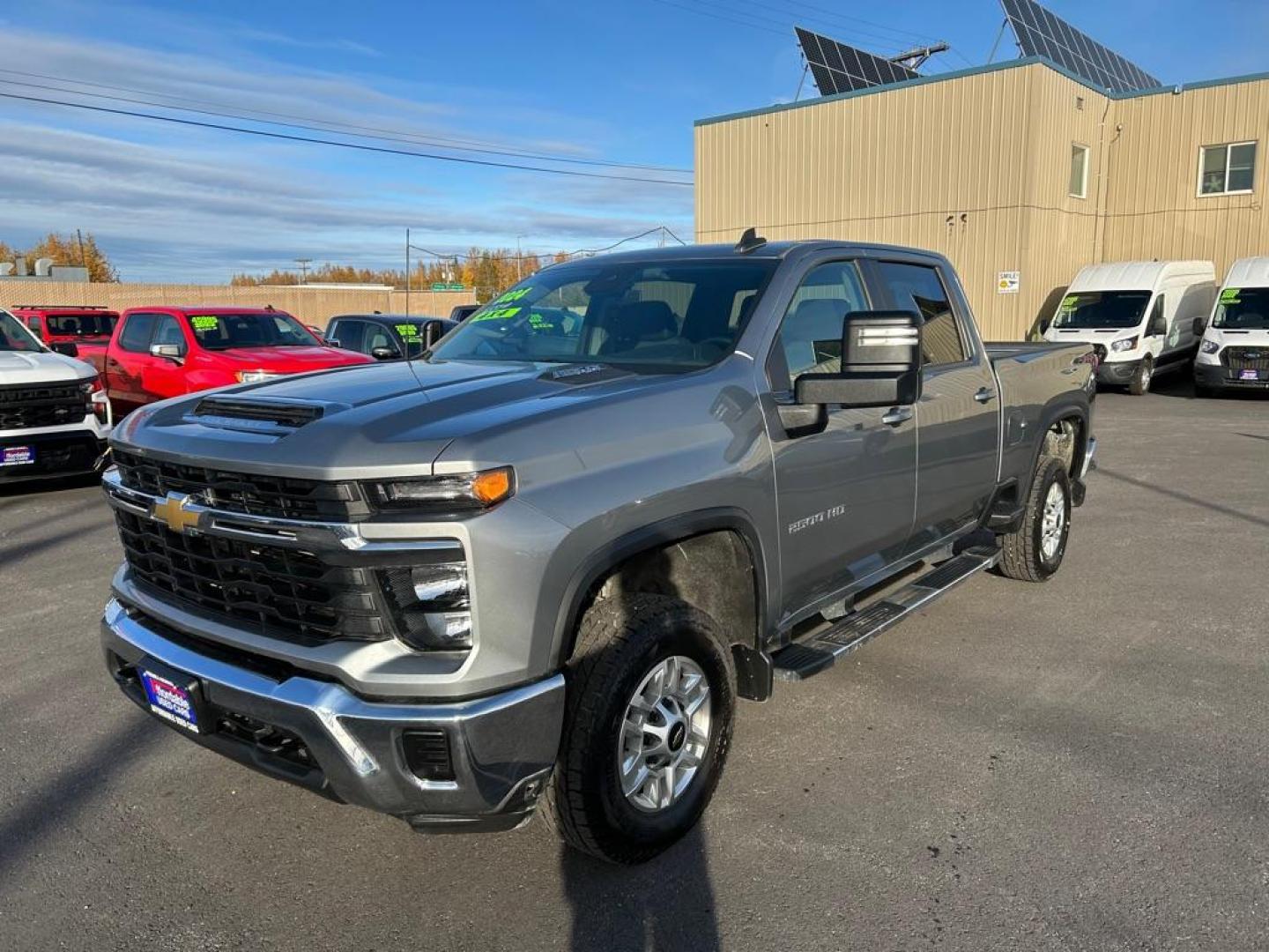 2024 SILVER CHEVROLET SILVERADO 2500 HEAVY DUTY LT (1GC4YNE70RF) with an 6.6L engine, Automatic transmission, located at 2525 S. Cushman, Fairbanks, AK, 99701, (907) 452-5707, 64.824036, -147.712311 - Photo#0