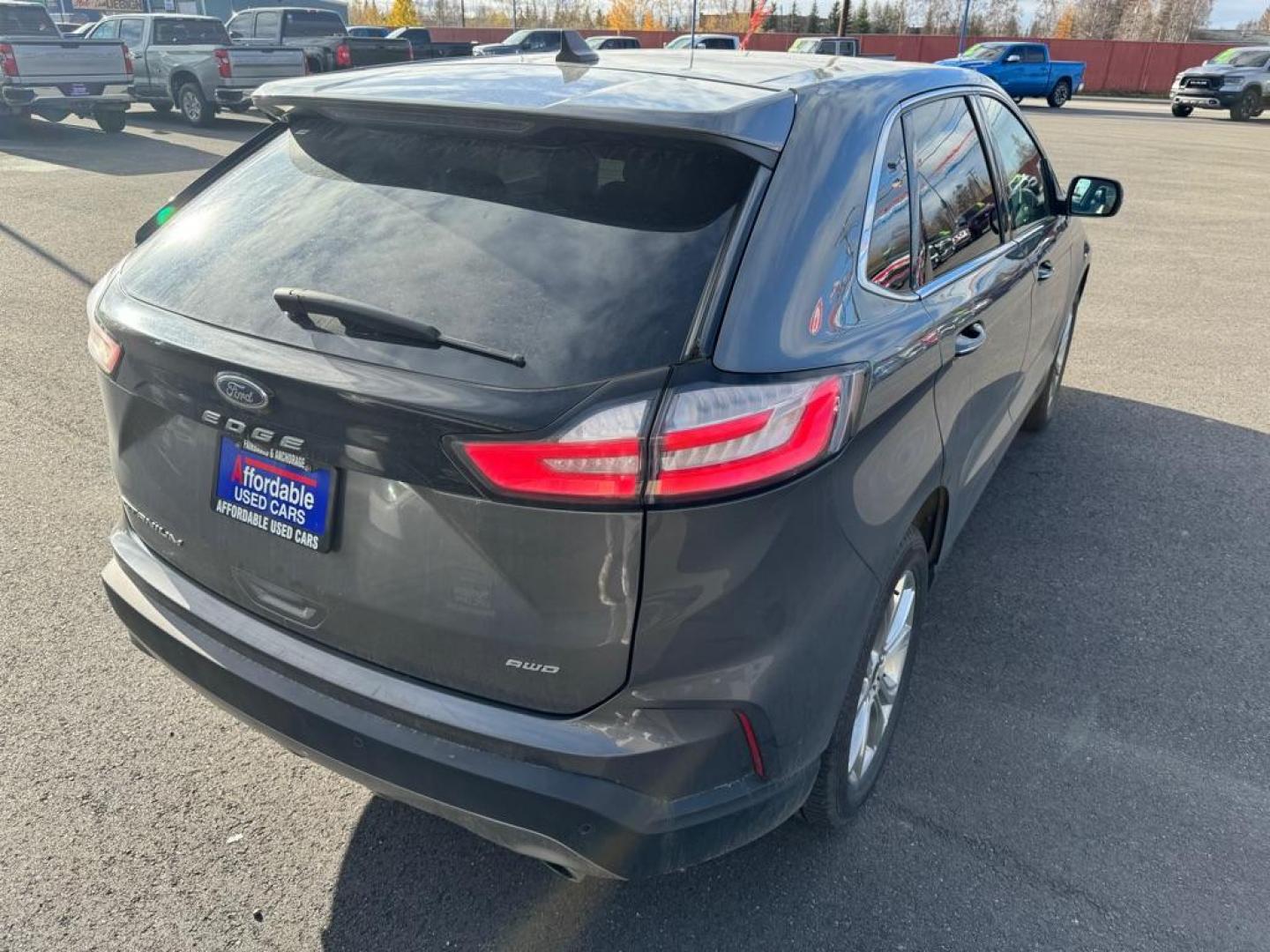 2023 GRAY FORD EDGE TITANIUM (2FMPK4K99PB) with an 2.0L engine, Automatic transmission, located at 2525 S. Cushman, Fairbanks, AK, 99701, (907) 452-5707, 64.824036, -147.712311 - Photo#2