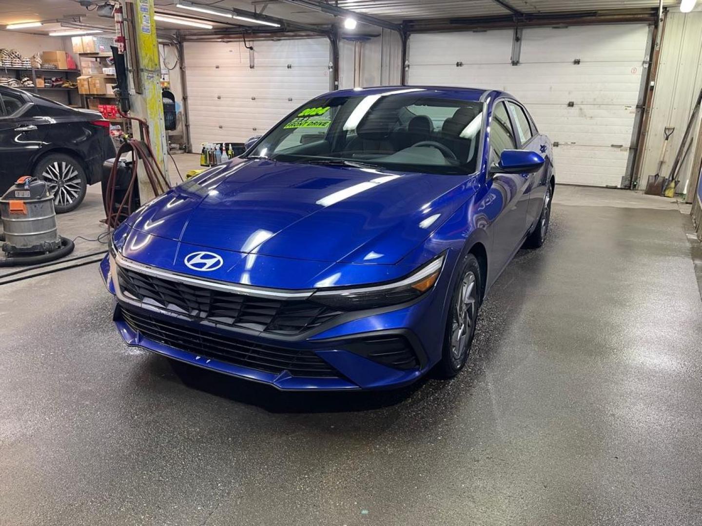2024 BLUE HYUNDAI ELANTRA SEL (KMHLM4DG4RU) with an 2.0L engine, Continuously Variable transmission, located at 2525 S. Cushman, Fairbanks, AK, 99701, (907) 452-5707, 64.824036, -147.712311 - Photo#1