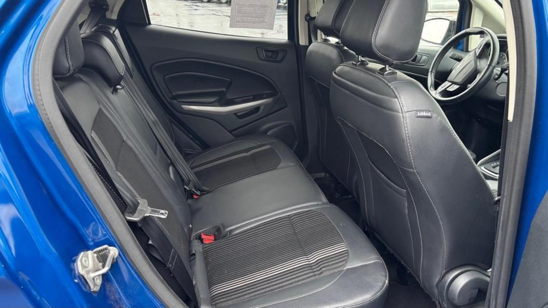 2021 BLUE FORD ECOSPORT SES (MAJ6S3JLXMC) with an 2.0L engine, Automatic transmission, located at 2525 S. Cushman, Fairbanks, AK, 99701, (907) 452-5707, 64.824036, -147.712311 - Photo#3