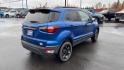 2021 BLUE FORD ECOSPORT SES (MAJ6S3JLXMC) with an 2.0L engine, Automatic transmission, located at 2525 S. Cushman, Fairbanks, AK, 99701, (907) 452-5707, 64.824036, -147.712311 - Photo#5