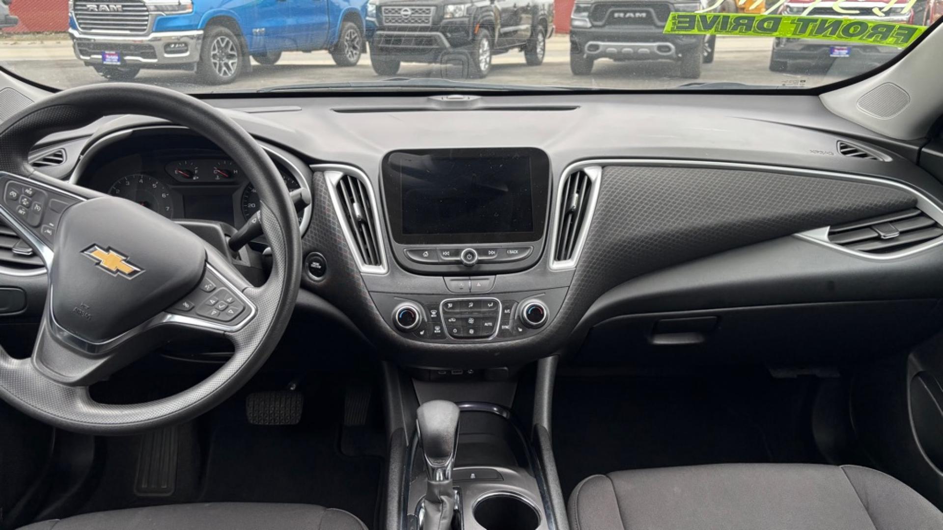 2023 BLACK CHEVROLET MALIBU LT LT (1G1ZD5ST1PF) with an 1.5L engine, Continuously Variable transmission, located at 2525 S. Cushman, Fairbanks, AK, 99701, (907) 452-5707, 64.824036, -147.712311- Photo#3
