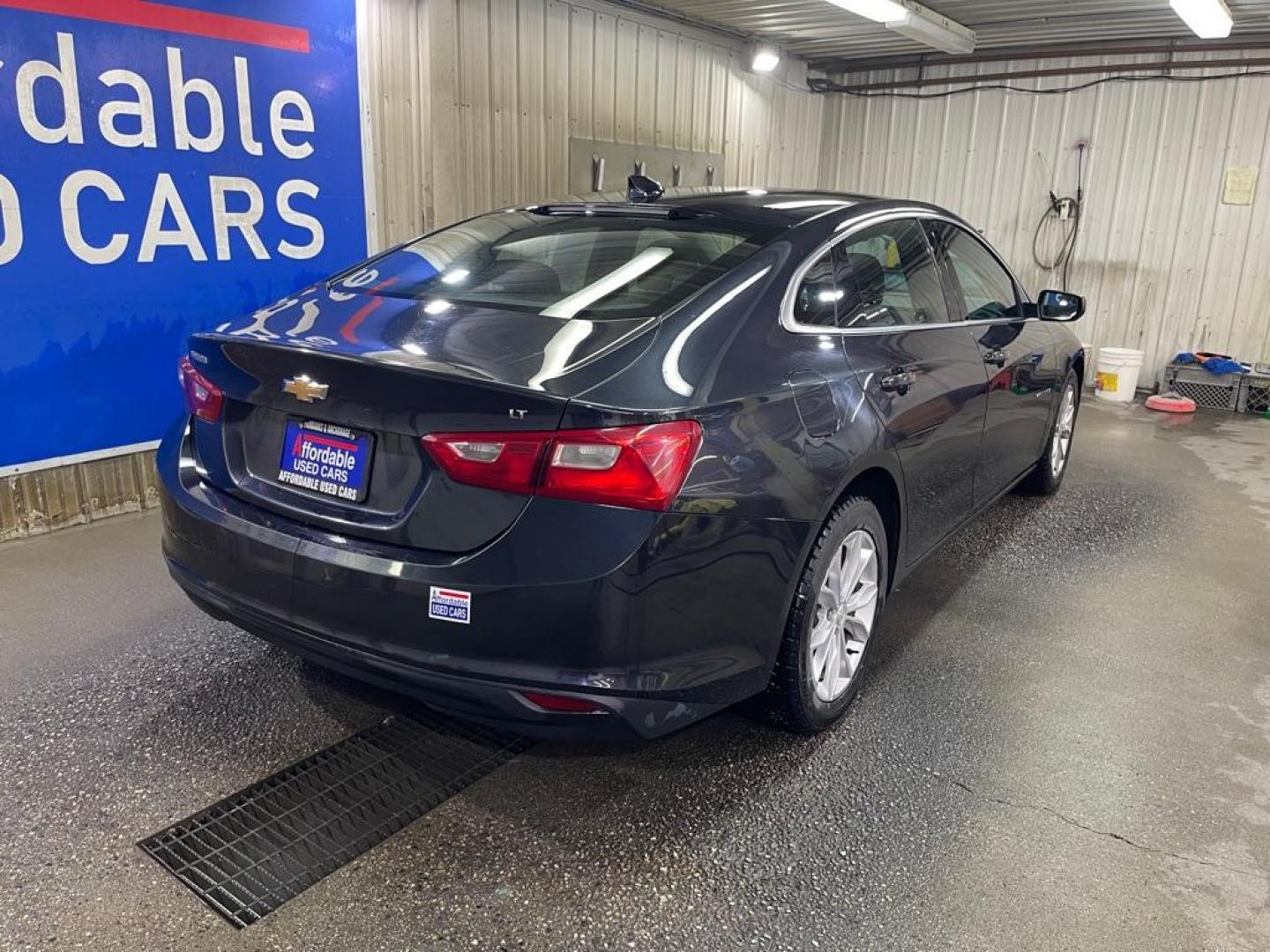 2023 BLACK CHEVROLET MALIBU LT LT (1G1ZD5ST7PF) with an 1.5L engine, Continuously Variable transmission, located at 2525 S. Cushman, Fairbanks, AK, 99701, (907) 452-5707, 64.824036, -147.712311 - Photo#2