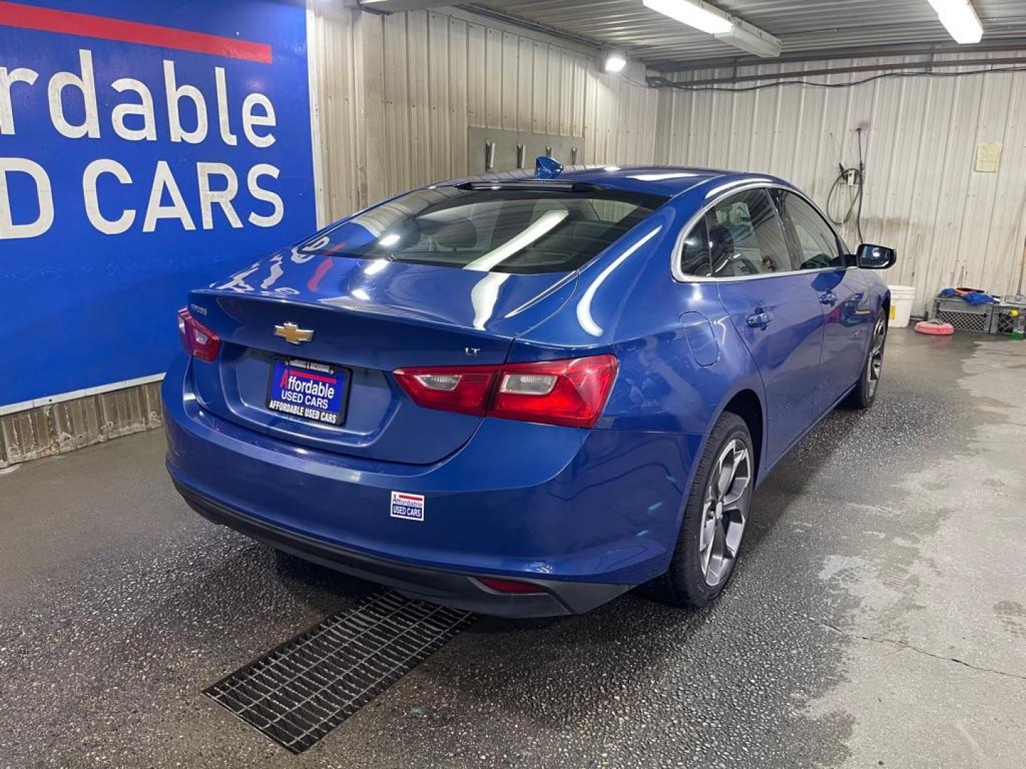 2023 BLUE CHEVROLET MALIBU LT (1G1ZD5ST2PF) with an 1.5L engine, Continuously Variable transmission, located at 2525 S. Cushman, Fairbanks, AK, 99701, (907) 452-5707, 64.824036, -147.712311 - Photo#2
