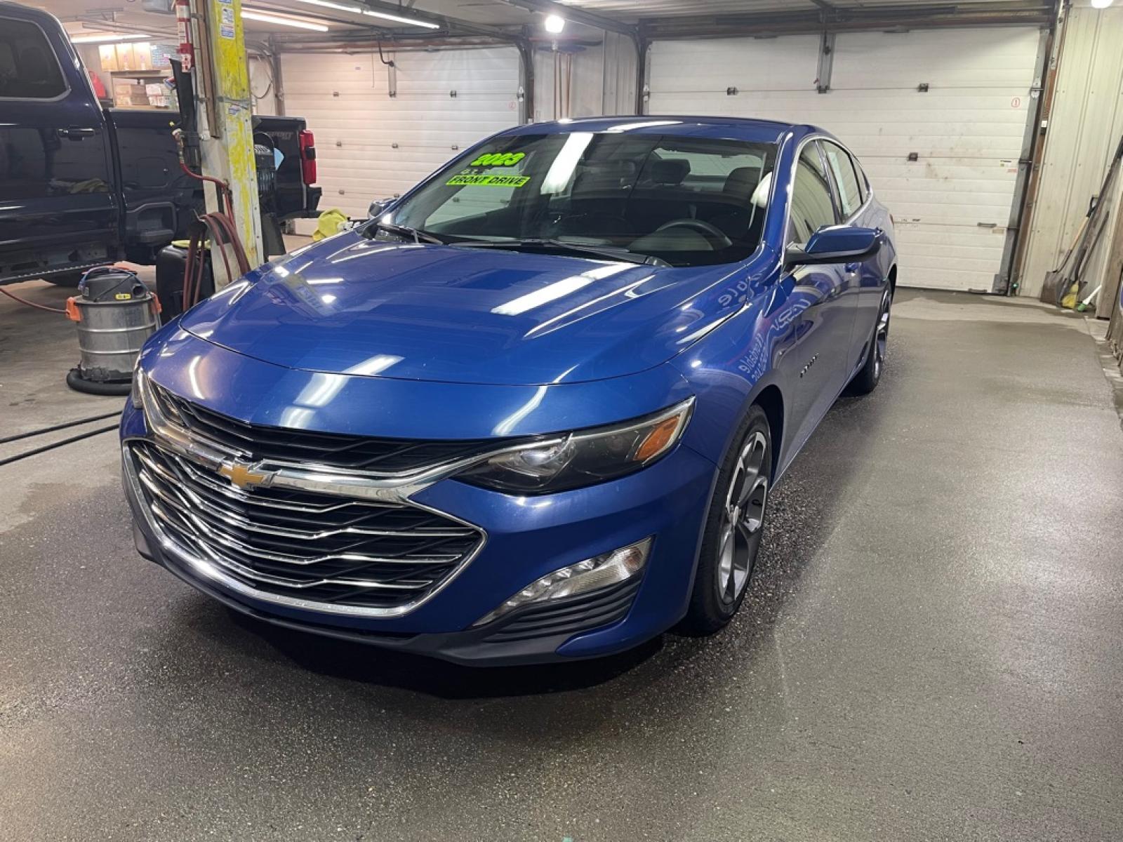 2023 BLUE CHEVROLET MALIBU LT LT (1G1ZD5ST2PF) with an 1.5L engine, Continuously Variable transmission, located at 2525 S. Cushman, Fairbanks, AK, 99701, (907) 452-5707, 64.824036, -147.712311 - Photo#1