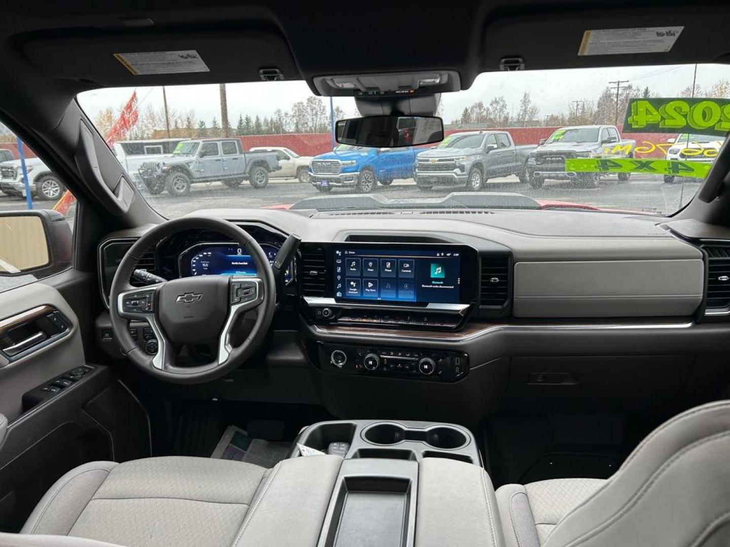2024 RED CHEVROLET SILVERADO 1500 LT TRAIL BOSS (3GCPDFEK2RG) with an 2.7L engine, Automatic transmission, located at 2525 S. Cushman, Fairbanks, AK, 99701, (907) 452-5707, 64.824036, -147.712311 - Photo#6