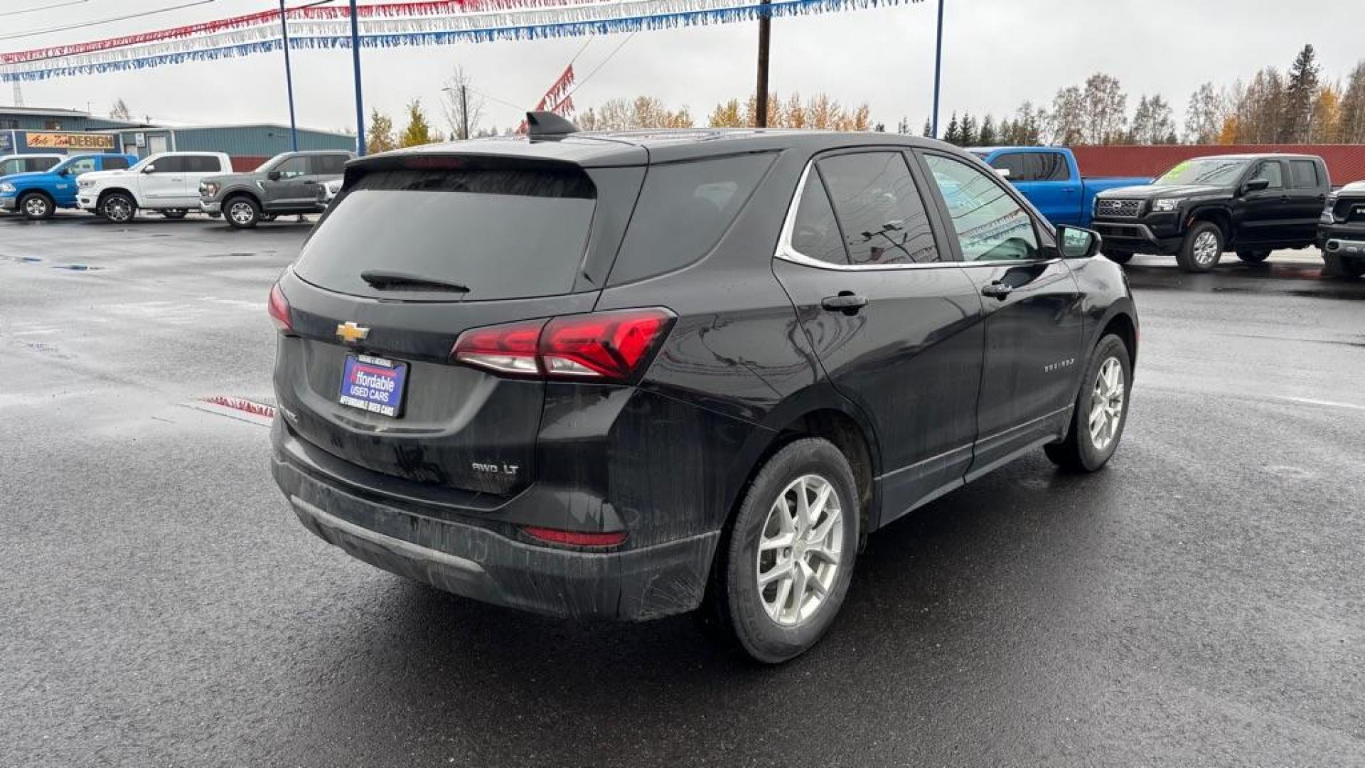 2023 BLACK CHEVROLET EQUINOX LT (3GNAXUEG6PL) with an 1.5L engine, Automatic transmission, located at 2525 S. Cushman, Fairbanks, AK, 99701, (907) 452-5707, 64.824036, -147.712311 - Photo#4