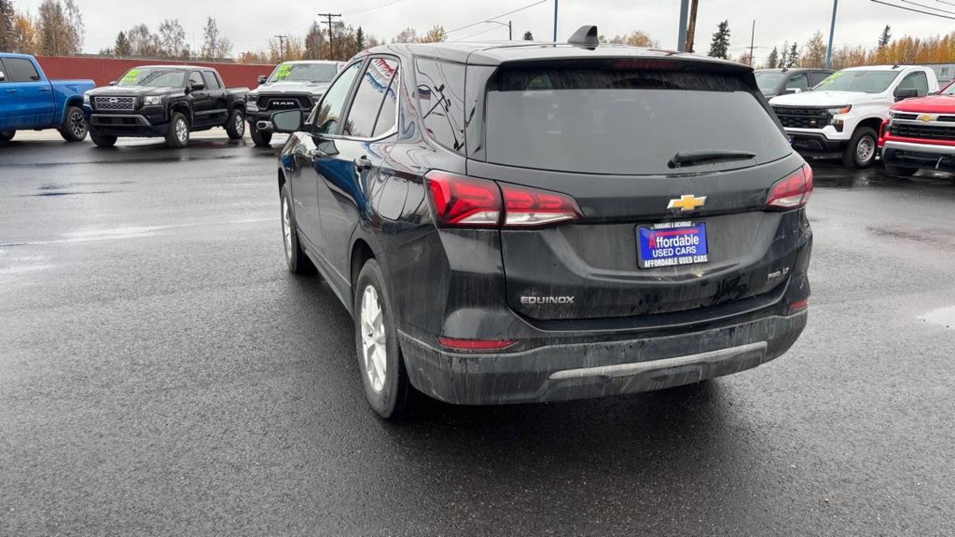 2023 BLACK CHEVROLET EQUINOX LT (3GNAXUEG6PL) with an 1.5L engine, Automatic transmission, located at 2525 S. Cushman, Fairbanks, AK, 99701, (907) 452-5707, 64.824036, -147.712311 - Photo#5