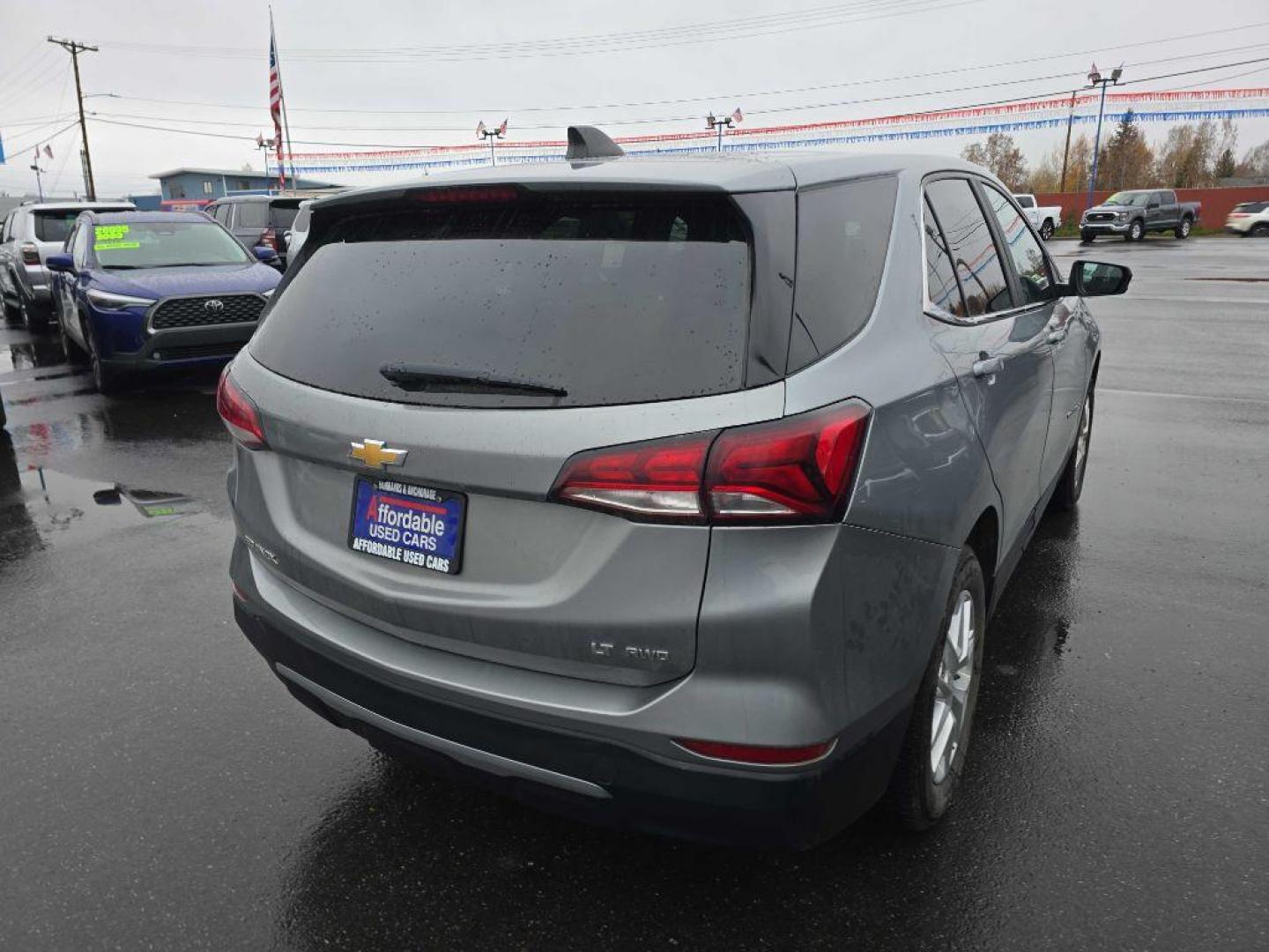 2023 SILVER CHEVROLET EQUINOX LT (3GNAXUEG5PS) with an 1.5L engine, Automatic transmission, located at 2525 S. Cushman, Fairbanks, AK, 99701, (907) 452-5707, 64.824036, -147.712311 - Photo#6