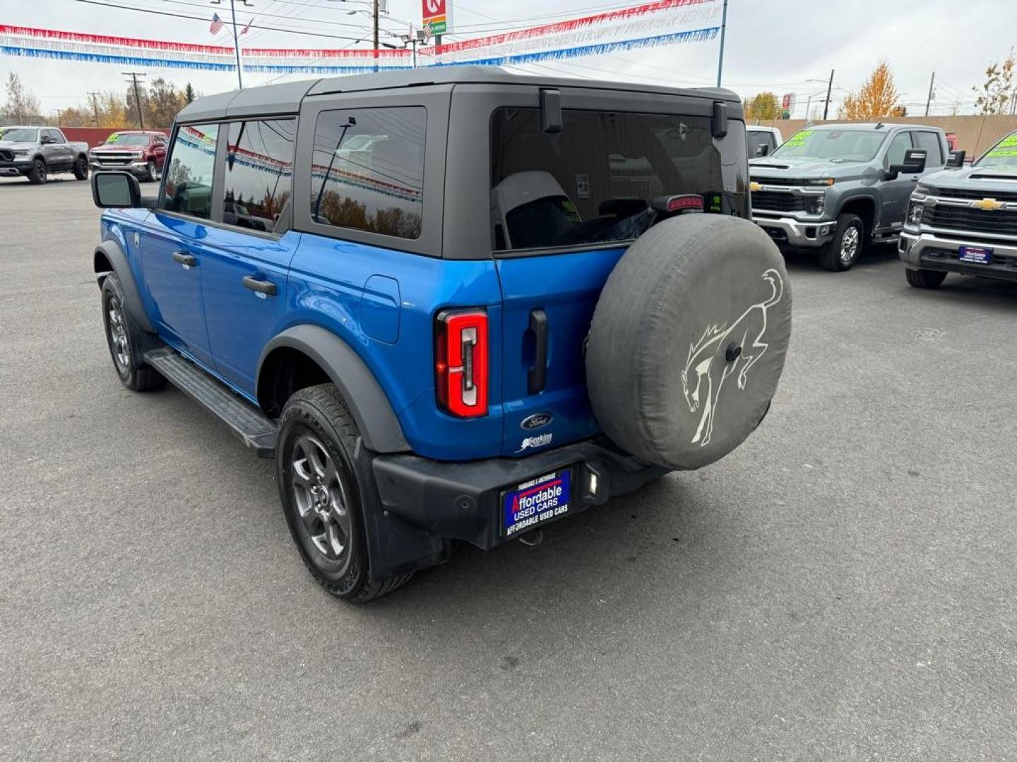 2023 BLUE FORD BRONCO Big Bend (1FMDE5BH7PL) , Automatic transmission, located at 2525 S. Cushman, Fairbanks, AK, 99701, (907) 452-5707, 64.824036, -147.712311 - Photo#3