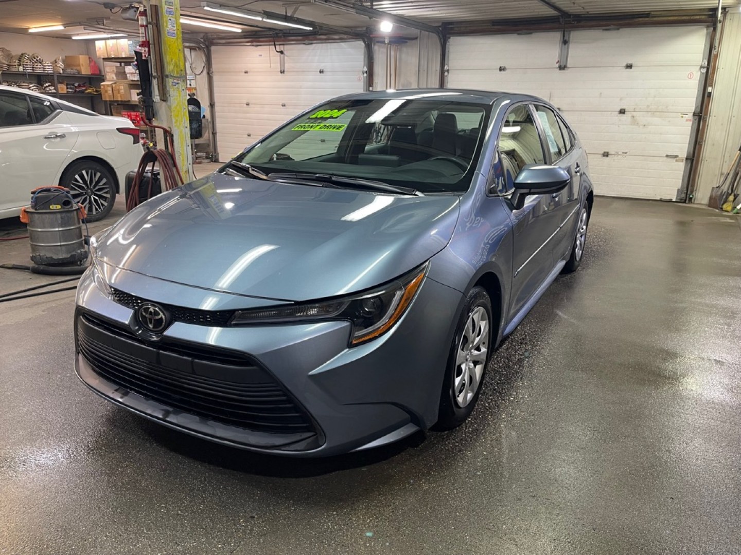 2024 BLUE TOYOTA COROLLA LE LE (5YFB4MDE1RP) with an 2.0L engine, Continuously Variable transmission, located at 2525 S. Cushman, Fairbanks, AK, 99701, (907) 452-5707, 64.824036, -147.712311- Photo#1