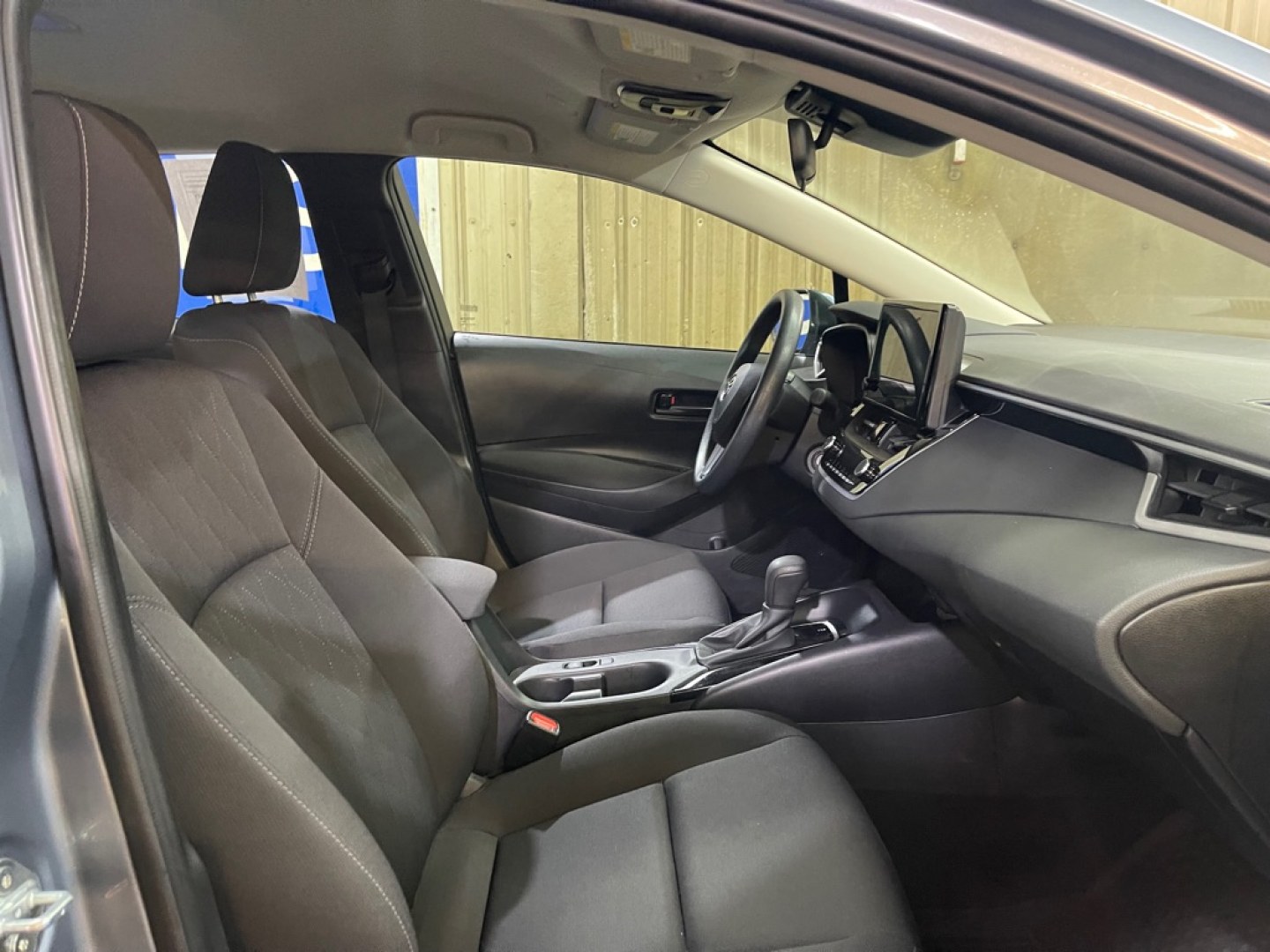 2024 BLUE TOYOTA COROLLA LE LE (5YFB4MDE1RP) with an 2.0L engine, Continuously Variable transmission, located at 2525 S. Cushman, Fairbanks, AK, 99701, (907) 452-5707, 64.824036, -147.712311- Photo#3
