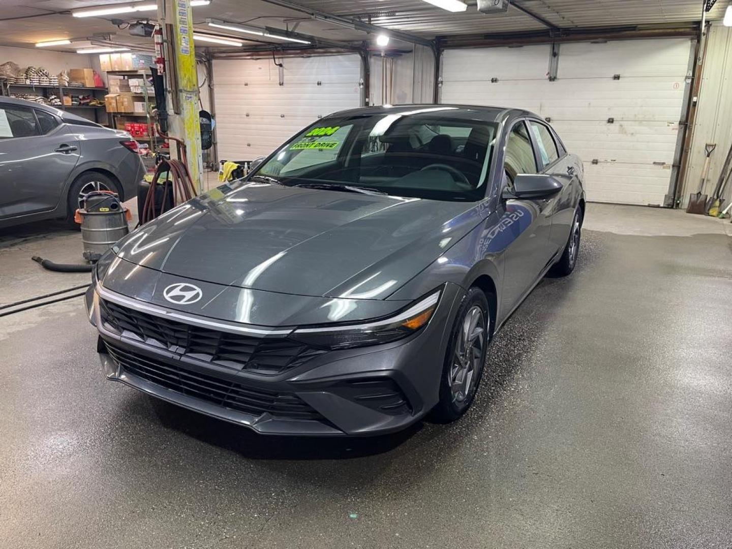 2024 GRAY HYUNDAI ELANTRA SEL (KMHLM4DG1RU) with an 2.0L engine, Continuously Variable transmission, located at 2525 S. Cushman, Fairbanks, AK, 99701, (907) 452-5707, 64.824036, -147.712311 - Photo#1