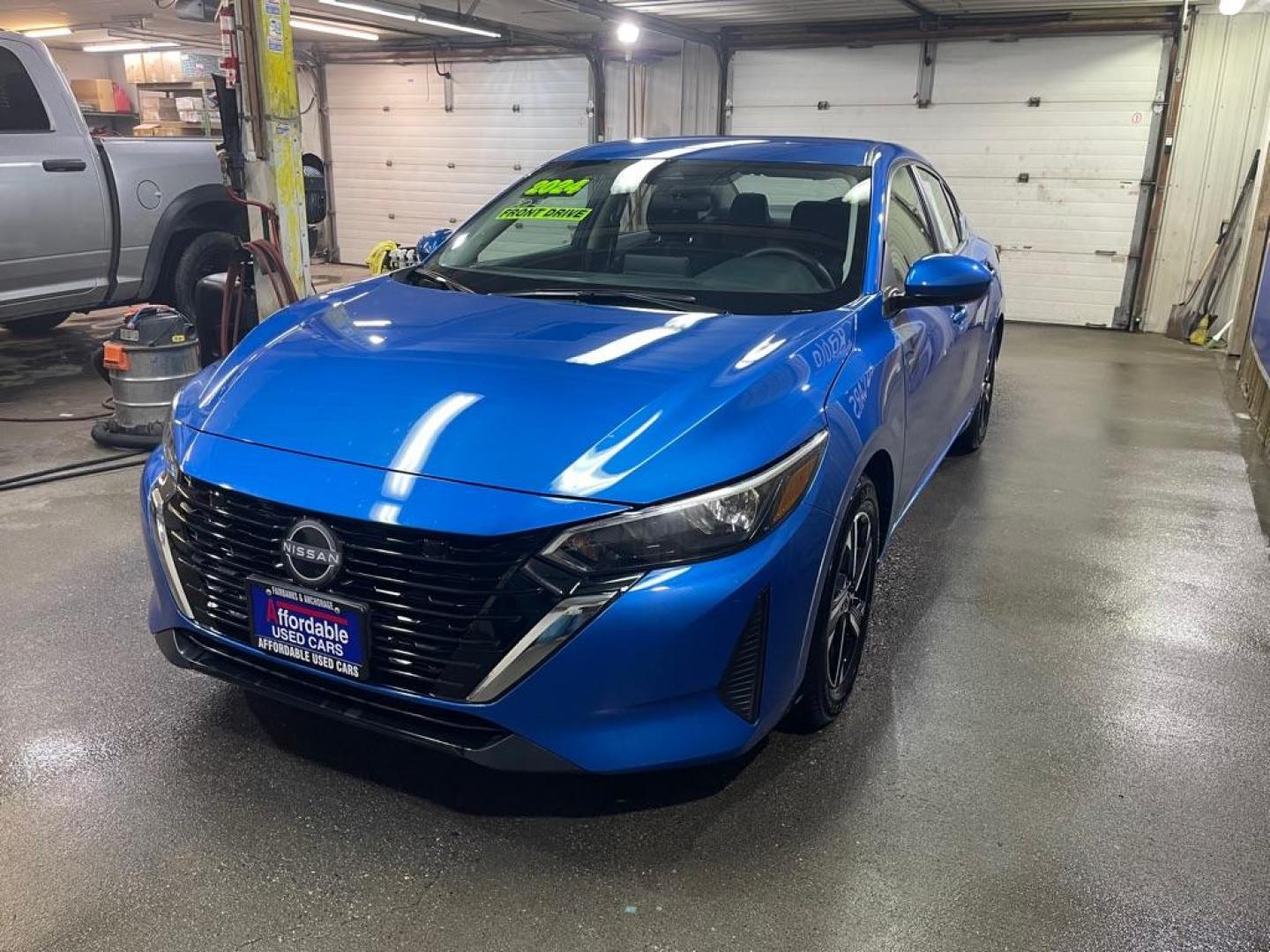 2024 BLUE NISSAN SENTRA SV (3N1AB8CV3RY) with an 2.0L engine, Continuously Variable transmission, located at 2525 S. Cushman, Fairbanks, AK, 99701, (907) 452-5707, 64.824036, -147.712311 - Photo#1