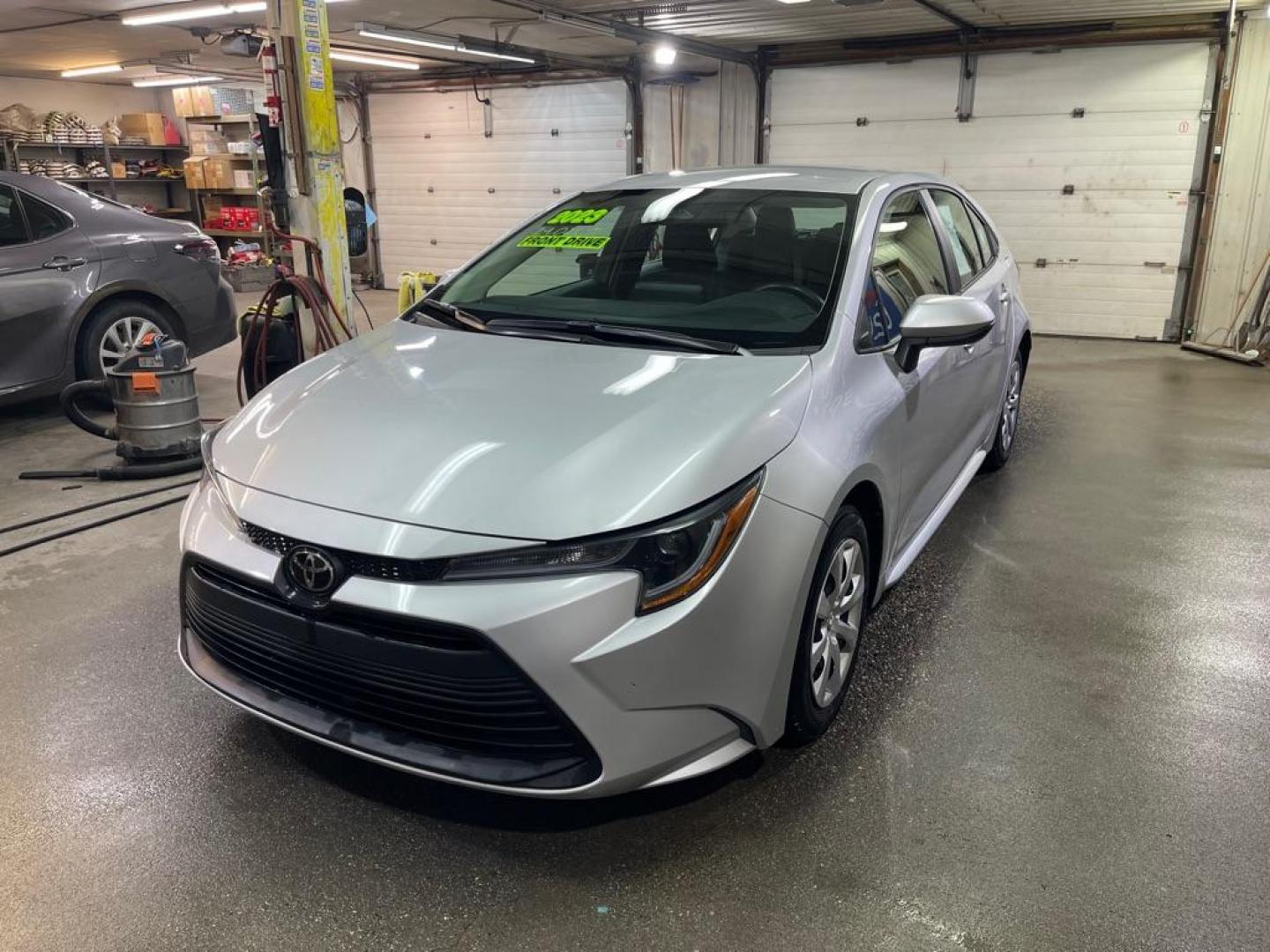 2023 SILVER TOYOTA COROLLA LE LE (5YFB4MDE0PP) with an 2.0L engine, Continuously Variable transmission, located at 2525 S. Cushman, Fairbanks, AK, 99701, (907) 452-5707, 64.824036, -147.712311 - Photo#1