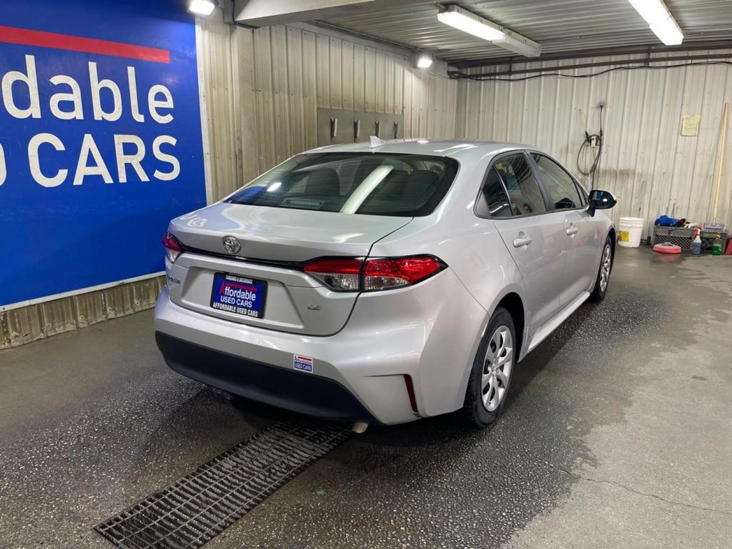 2023 SILVER TOYOTA COROLLA LE LE (5YFB4MDE0PP) with an 2.0L engine, Continuously Variable transmission, located at 2525 S. Cushman, Fairbanks, AK, 99701, (907) 452-5707, 64.824036, -147.712311 - Photo#2