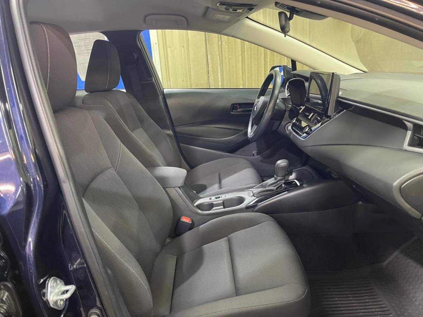 2023 BLUE TOYOTA COROLLA LE LE (5YFB4MDE9PP) with an 2.0L engine, Continuously Variable transmission, located at 2525 S. Cushman, Fairbanks, AK, 99701, (907) 452-5707, 64.824036, -147.712311 - Photo#3