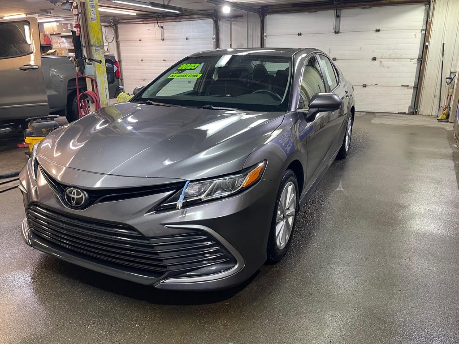 2023 GRAY TOYOTA CAMRY AWD LE (4T1C11BK5PU) with an 2.5L engine, Automatic transmission, located at 2525 S. Cushman, Fairbanks, AK, 99701, (907) 452-5707, 64.824036, -147.712311 - Photo#1