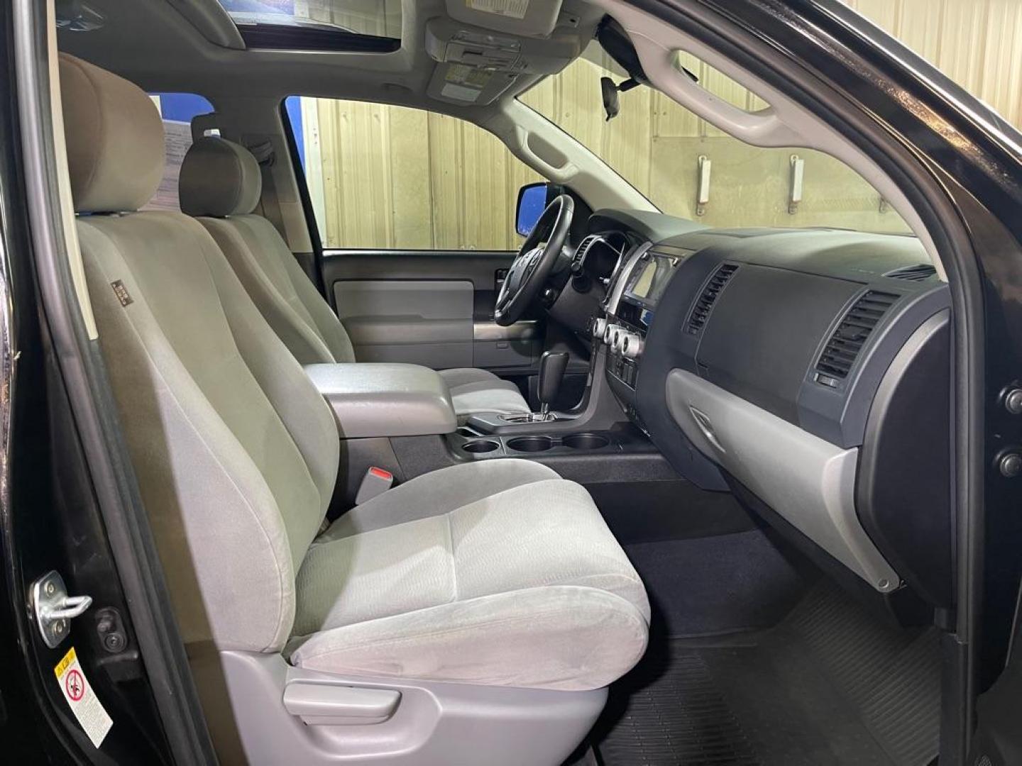 2022 BLACK TOYOTA SEQUOIA SR5 (5TDAY5B11NS) with an 5.7L engine, Automatic transmission, located at 2525 S. Cushman, Fairbanks, AK, 99701, (907) 452-5707, 64.824036, -147.712311 - Photo#3