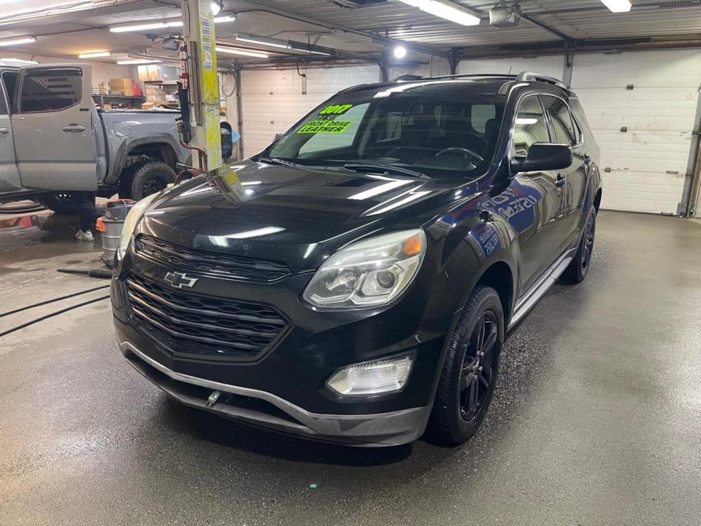 2017 BLACK CHEVROLET EQUINOX LT (2GNALCEK3H6) with an 2.4L engine, Automatic transmission, located at 2525 S. Cushman, Fairbanks, AK, 99701, (907) 452-5707, 64.824036, -147.712311 - Photo#1
