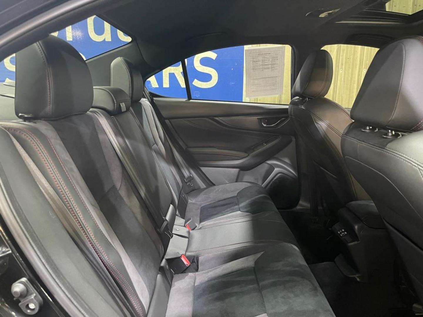 2024 BLACK SUBARU WRX LIMITED (JF1VBAN61R9) with an 2.4L engine, Manual transmission, located at 2525 S. Cushman, Fairbanks, AK, 99701, (907) 452-5707, 64.824036, -147.712311 - Photo#4