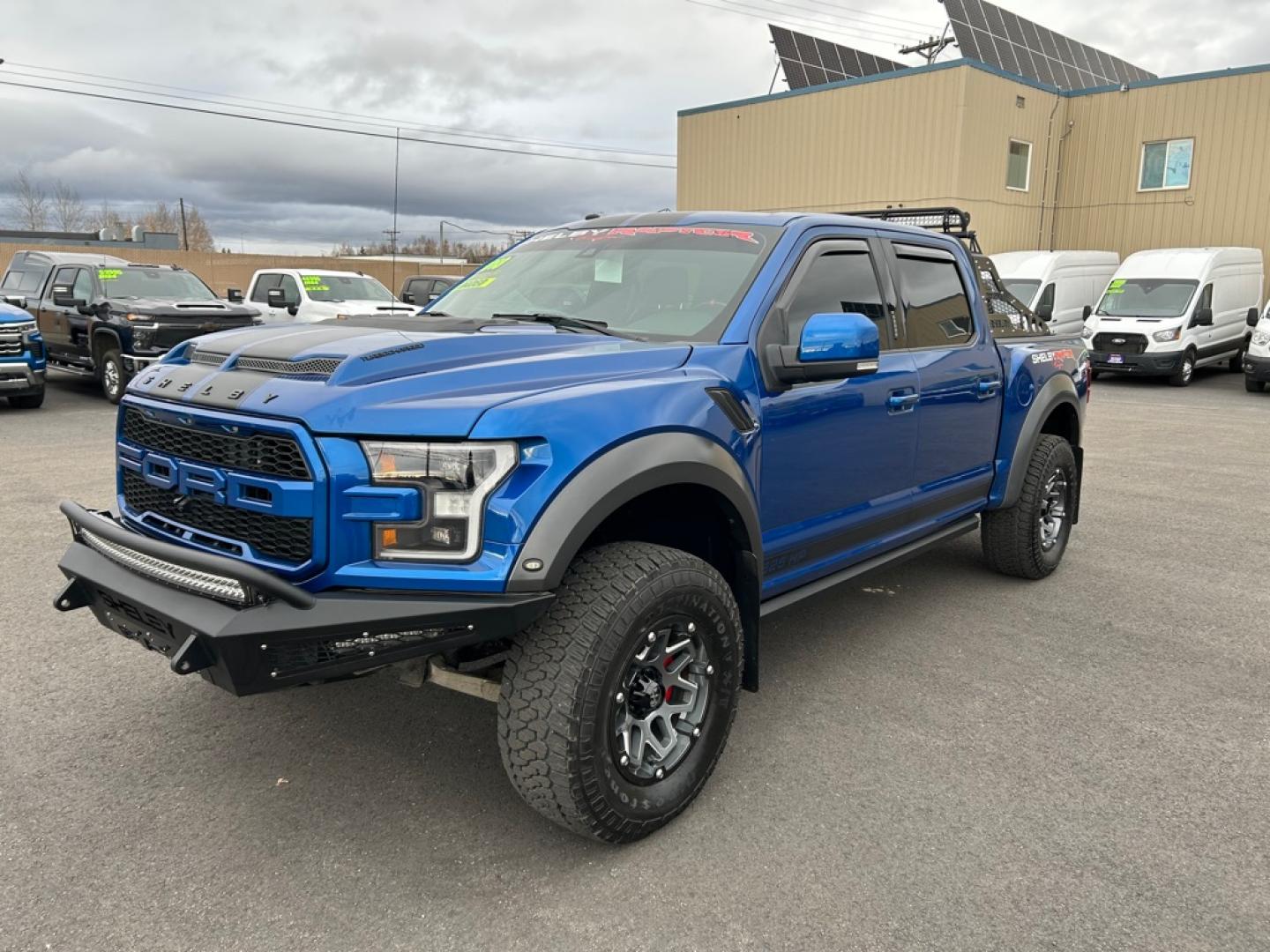 2018 BLUE FORD F150 SHELBY SHELBY RAPTOR (1FTFW1RG0JF) with an 3.5L engine, Automatic transmission, located at 2525 S. Cushman, Fairbanks, AK, 99701, (907) 452-5707, 64.824036, -147.712311- Photo#0