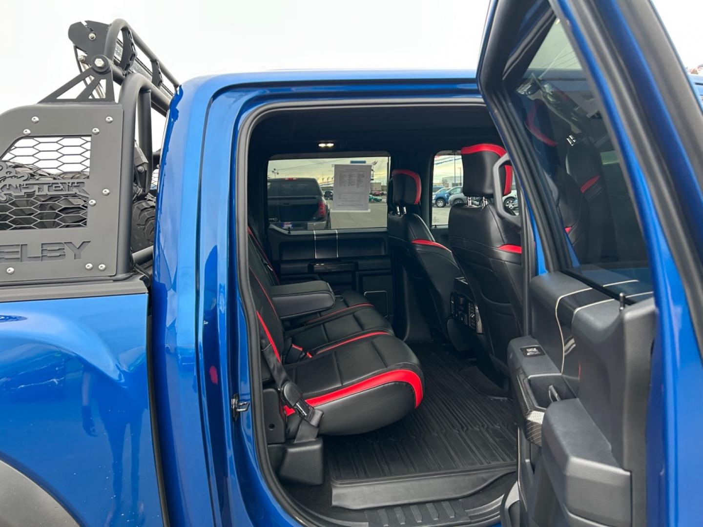 2018 BLUE FORD F150 SHELBY SHELBY RAPTOR (1FTFW1RG0JF) with an 3.5L engine, Automatic transmission, located at 2525 S. Cushman, Fairbanks, AK, 99701, (907) 452-5707, 64.824036, -147.712311- Photo#5