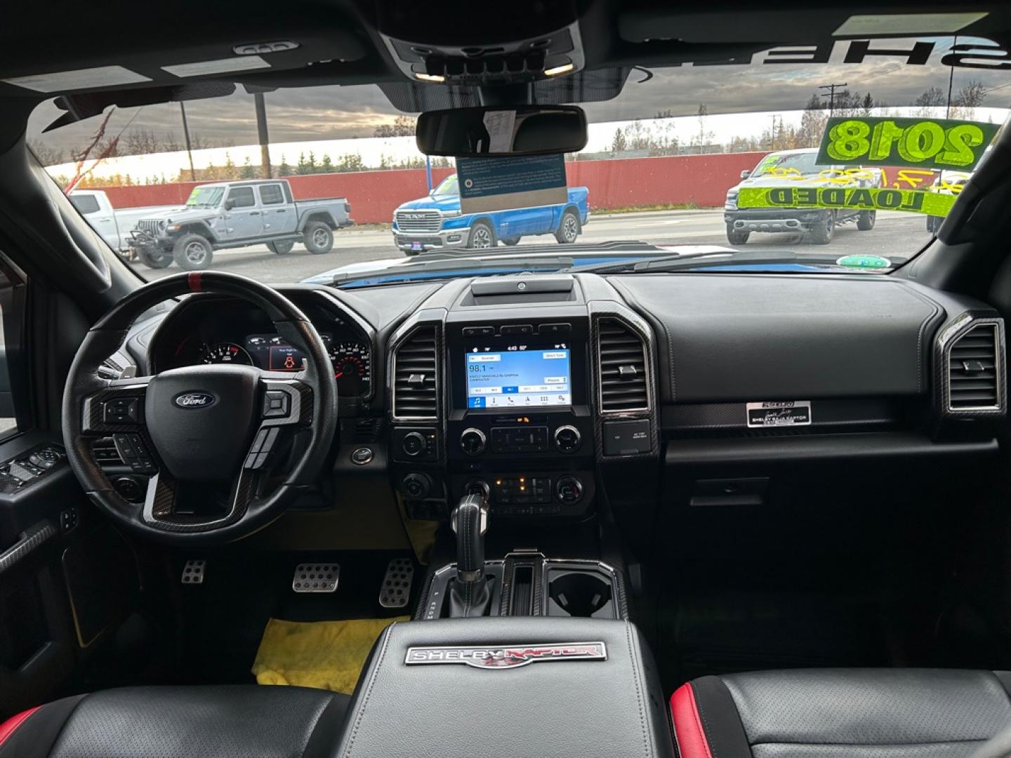 2018 BLUE FORD F150 SHELBY SHELBY RAPTOR (1FTFW1RG0JF) with an 3.5L engine, Automatic transmission, located at 2525 S. Cushman, Fairbanks, AK, 99701, (907) 452-5707, 64.824036, -147.712311- Photo#6