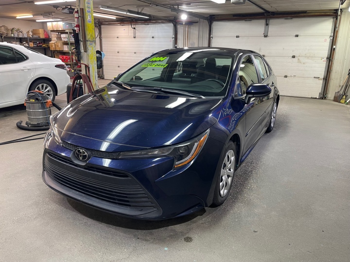2024 BLUE TOYOTA COROLLA LE LE (5YFB4MDE2RP) with an 2.0L engine, Continuously Variable transmission, located at 2525 S. Cushman, Fairbanks, AK, 99701, (907) 452-5707, 64.824036, -147.712311- Photo#1