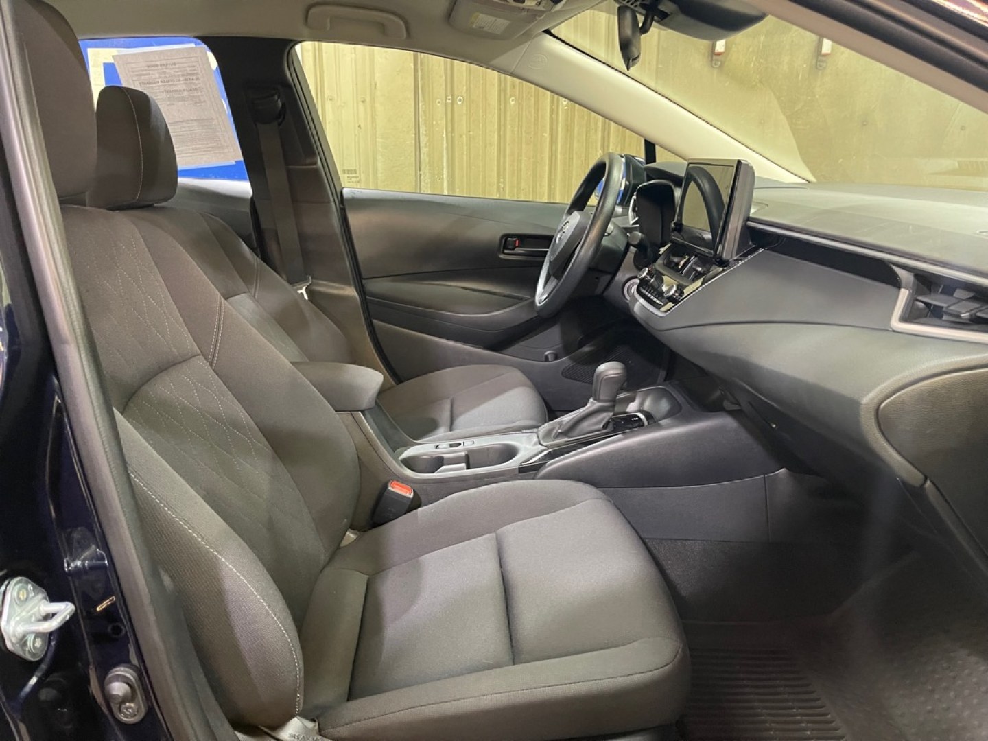 2024 BLUE TOYOTA COROLLA LE LE (5YFB4MDE2RP) with an 2.0L engine, Continuously Variable transmission, located at 2525 S. Cushman, Fairbanks, AK, 99701, (907) 452-5707, 64.824036, -147.712311- Photo#3
