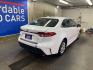 2023 WHITE TOYOTA COROLLA LE LE (5YFB4MDEXPP) with an 2.0L engine, Continuously Variable transmission, located at 2525 S. Cushman, Fairbanks, AK, 99701, (907) 452-5707, 64.824036, -147.712311 - Photo#2
