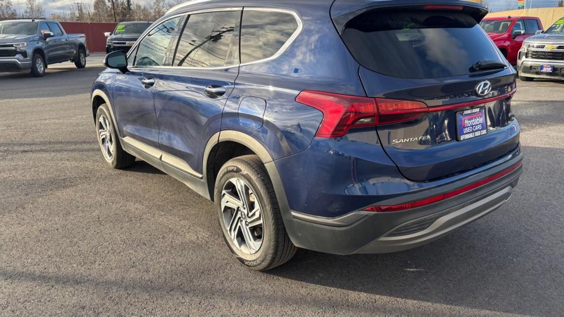 2023 BLUE HYUNDAI SANTA FE SEL (5NMS2DAJ7PH) with an 2.5L engine, Automatic transmission, located at 2525 S. Cushman, Fairbanks, AK, 99701, (907) 452-5707, 64.824036, -147.712311 - Photo#6