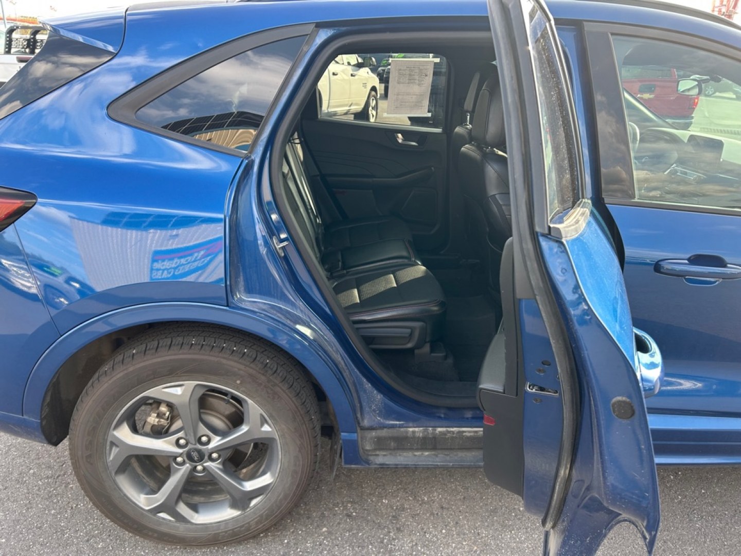 2023 BLUE FORD ESCAPE ST LINE (1FMCU9MNXPU) with an 1.5L engine, Automatic transmission, located at 2525 S. Cushman, Fairbanks, AK, 99701, (907) 452-5707, 64.824036, -147.712311- Photo#5