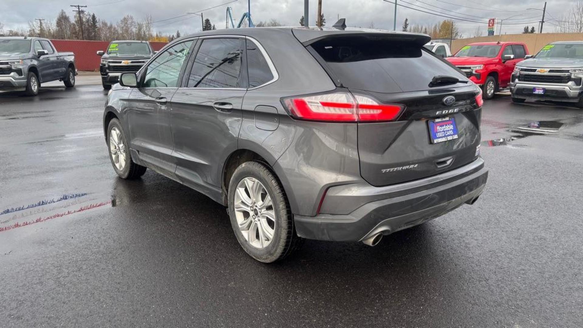 2023 GRAY FORD EDGE TITANIUM (2FMPK4K90PB) with an 2.0L engine, Automatic transmission, located at 2525 S. Cushman, Fairbanks, AK, 99701, (907) 452-5707, 64.824036, -147.712311 - Photo#6