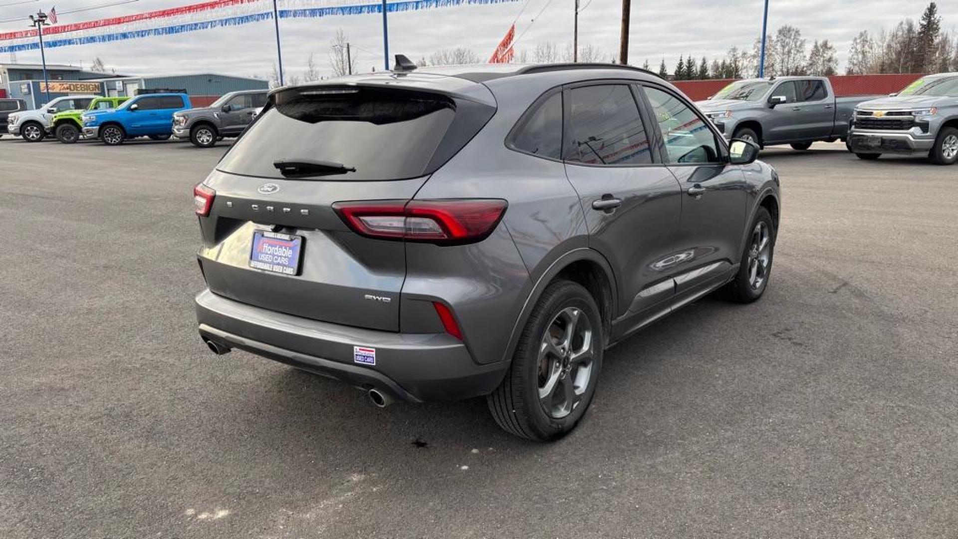 2023 GRAY FORD ESCAPE ST LINE (1FMCU9MN9PU) with an 1.5L engine, Automatic transmission, located at 2525 S. Cushman, Fairbanks, AK, 99701, (907) 452-5707, 64.824036, -147.712311 - Photo#5